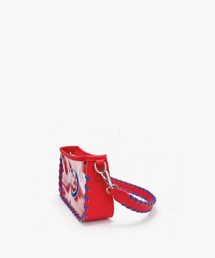 MLB Chicago Cubs Clear Bag with Baseball Stitch