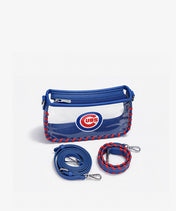MLB Chicago Cubs Clear Bag with Baseball Stitch