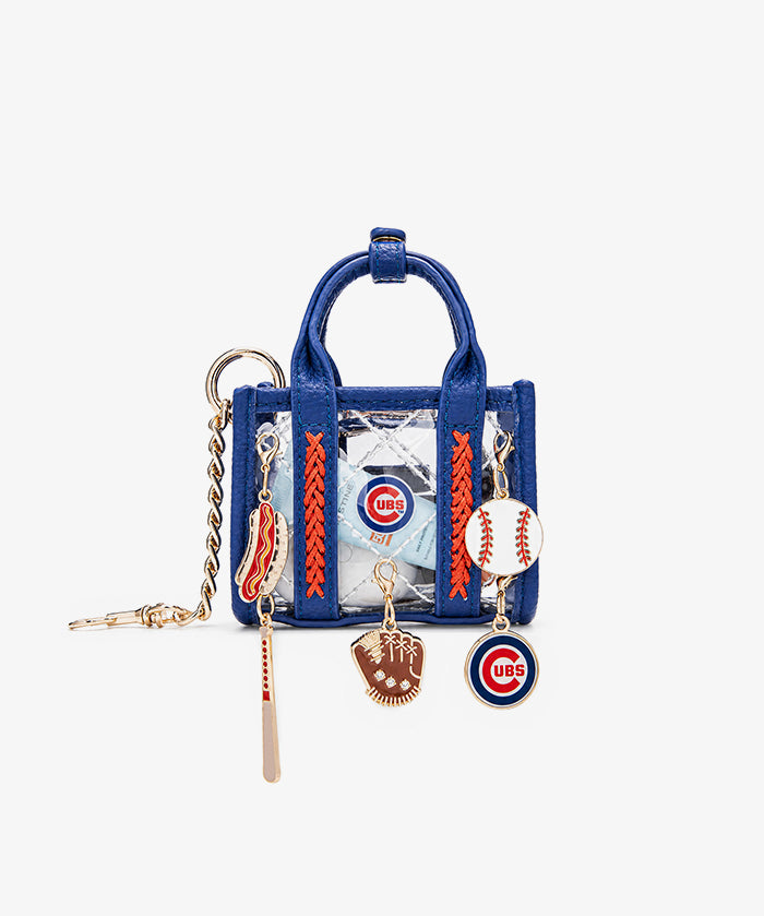 MLB Chicago Cubs Clear Mini Tote Bag Charm – Fastball