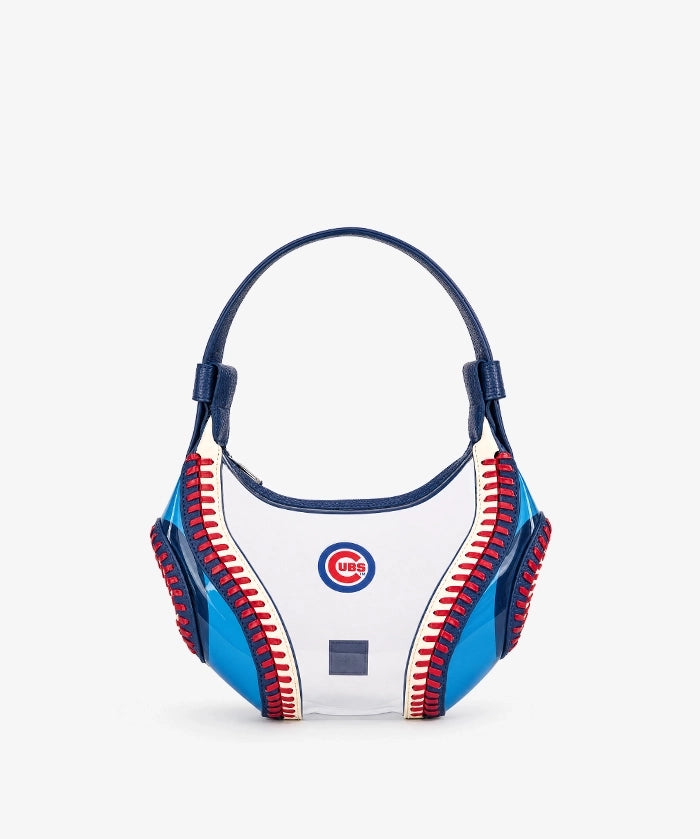 MLB Chicago Cubs Clear Stitch Hobo - Curveball