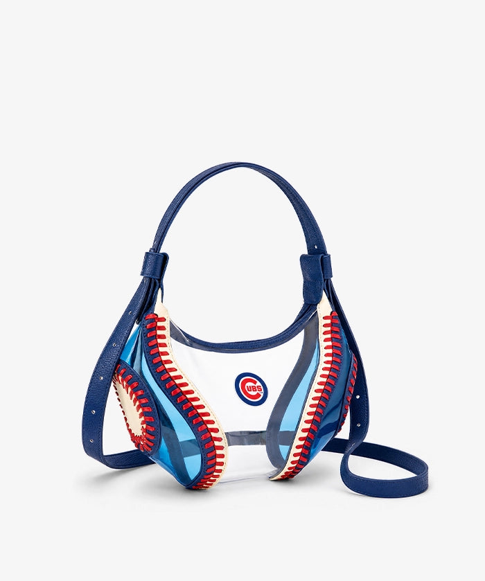 MLB Chicago Cubs Clear Stitch Hobo - Curveball