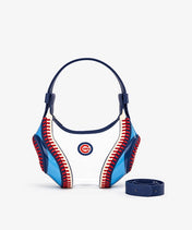 MLB Chicago Cubs Clear Stitch Hobo - Curveball