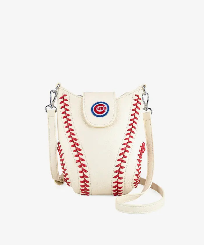 MLBChicagoCubsCrossbodyBagWithBaseballSeam_1.webp