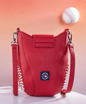 MLB Chicago Cubs Crossbody Bag With Baseball Seam