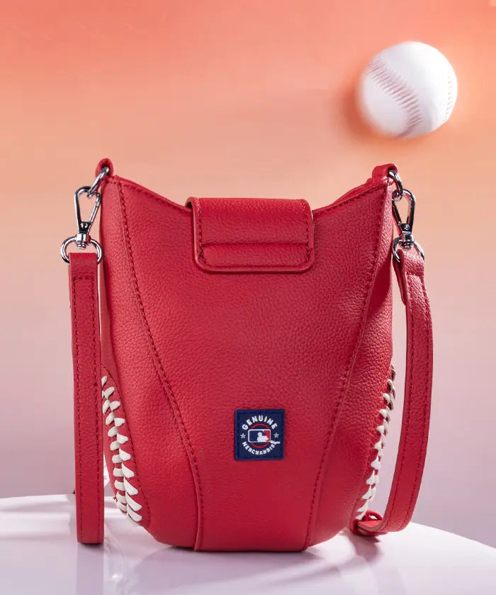 MLB Chicago Cubs Crossbody Bag With Baseball Seam