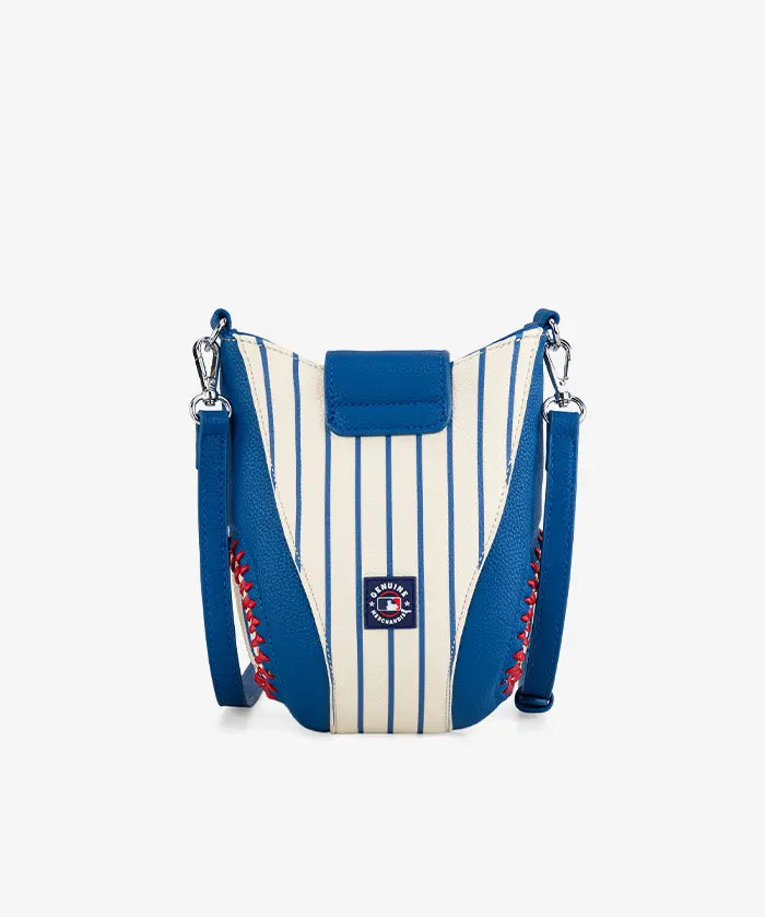 MLB Chicago Cubs Crossbody Bag With Baseball Seam