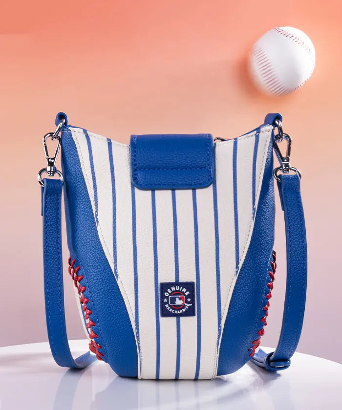 MLB Chicago Cubs Crossbody Bag With Baseball Seam