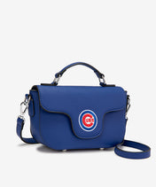 MLB Chicago Cubs Flap Crossbody Bag with Top Handle