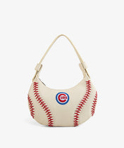 MLB Chicago Cubs Hobo Bag With Baseball Seams
