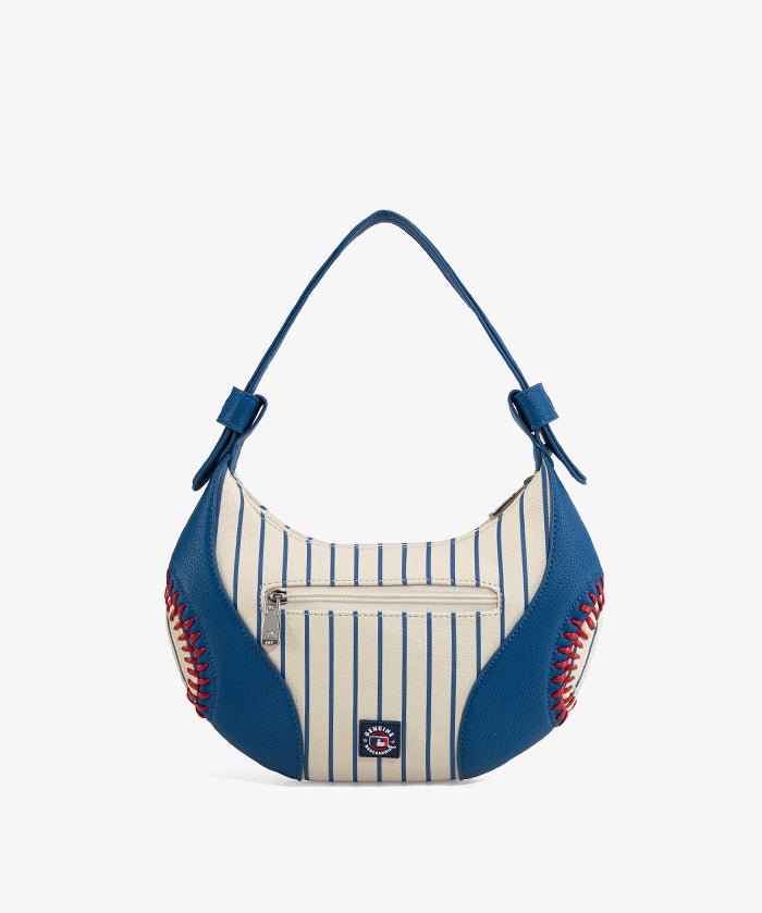 MLB Chicago Cubs Hobo Bag With Baseball Seams