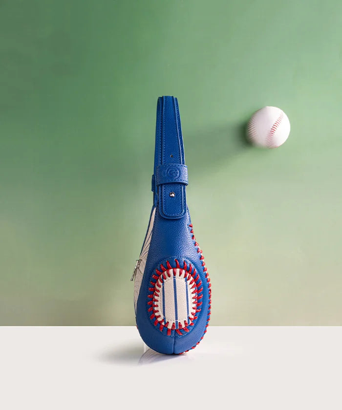 MLB Chicago Cubs Hobo Bag With Baseball Seams