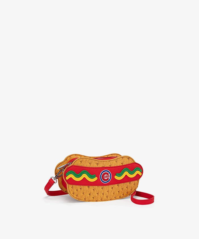 MLB Chicago Cubs Hot Dog Crossbody Bag