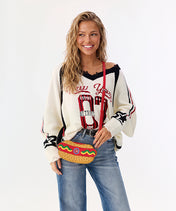 MLB Chicago Cubs Hot Dog Crossbody Bag