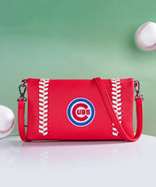 MLB Chicago Cubs Leather Crossbody Purse