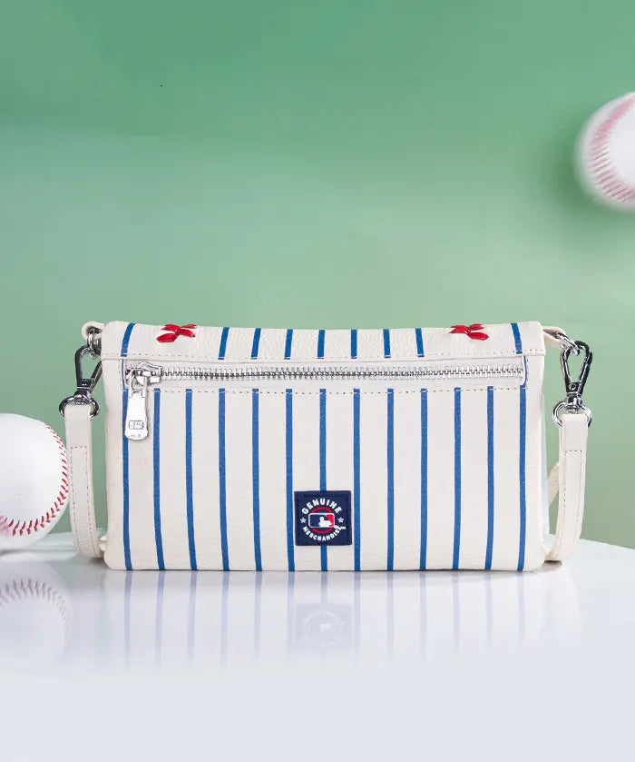 MLB Chicago Cubs Leather Crossbody Purse