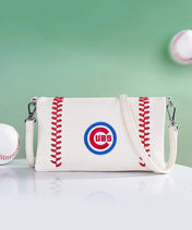 MLB Chicago Cubs Leather Crossbody Purse
