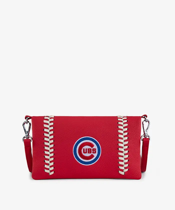 MLB Chicago Cubs Leather Crossbody Purse