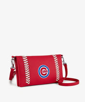 MLB Chicago Cubs Leather Crossbody Purse