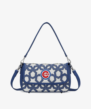 MLB Chicago Cubs Star Field Flap Crossbody