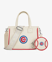 MLB Chicago Cubs Tote Bag with Baseball Coin Pouch
