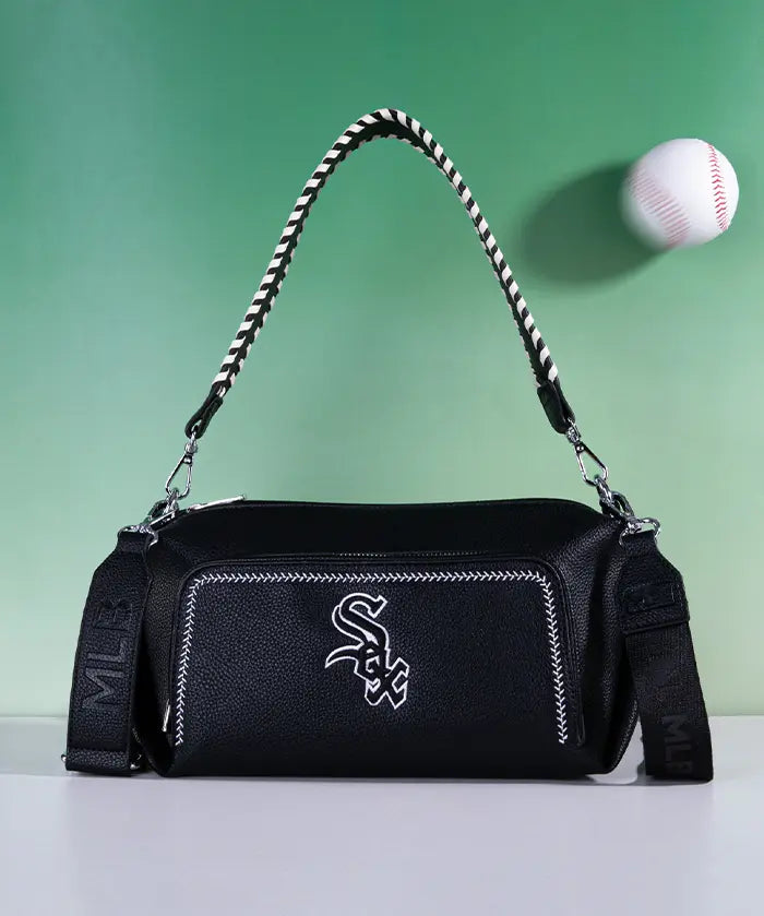 MLB Chicago White Sox Shoulder Bag with Crossbody Strap