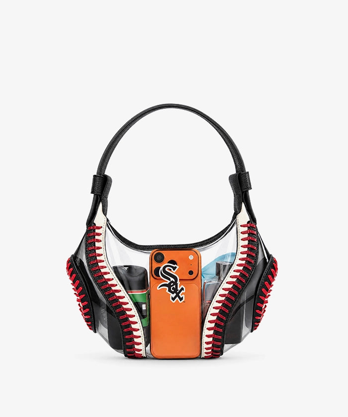 MLB Chicago White Sox Clear Stitch Hobo - Curveball