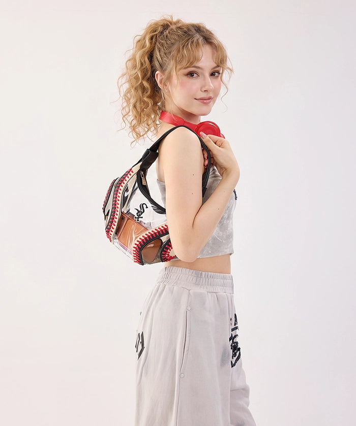 MLB Chicago White Sox Clear Stitch Hobo - Curveball