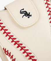 MLB Chicago White Sox Crossbody Bag With Baseball Seam