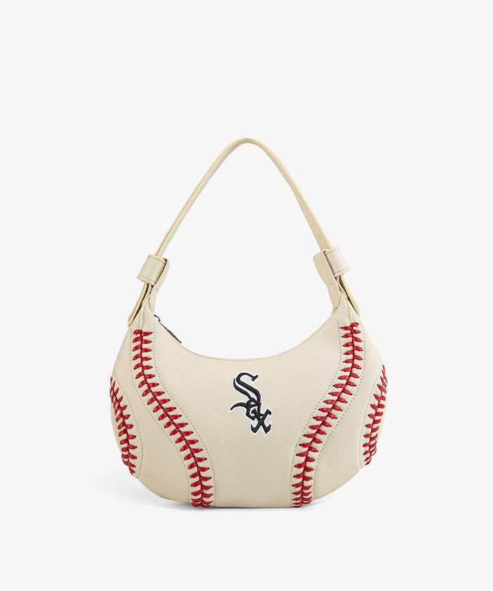 MLBChicagoWhiteSoxHoboBagWithBaseballSeams_1.webp