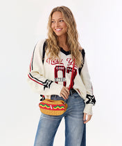 MLB Chicago White Sox Hot Dog Crossbody Bag