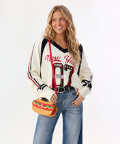 MLB Chicago White Sox Hot Dog Crossbody Bag