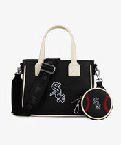 MLB Chicago White Sox Tote Bag with Baseball Coin Pouch