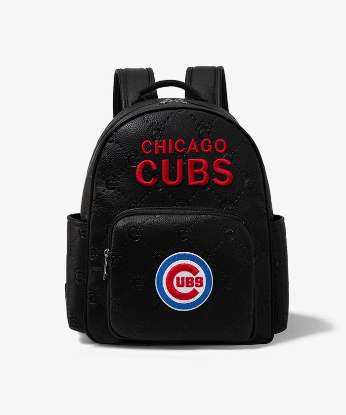 MLB Chicago Cubs Backpack with Embossed Pattern
