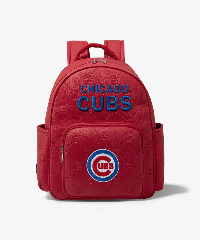 MLB Chicago Cubs Backpack with Embossed Pattern