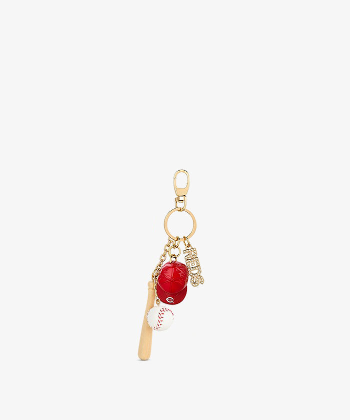 MLB Cincinnati Reds Baseball Bag Charm