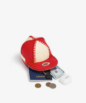 MLB Cincinnati Reds Baseball Cap Crossbody Purse