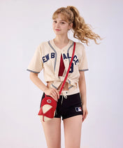 MLB Cincinnati Reds Baseball Cap Crossbody Purse