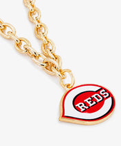 MLB Cincinnati Reds Baseball Charm Chain