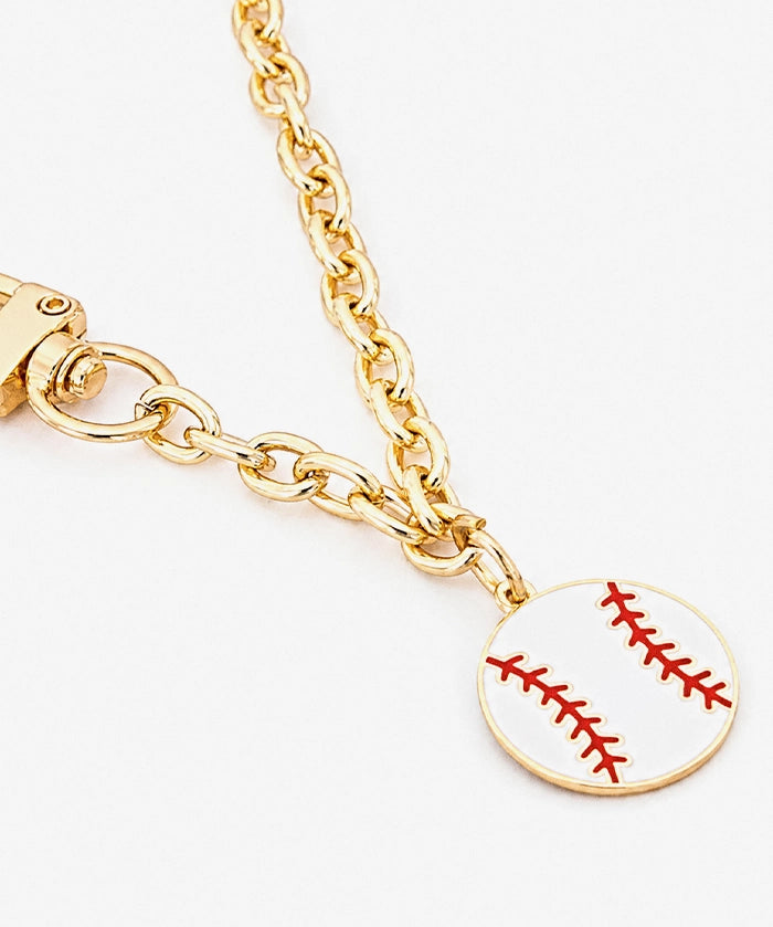 MLB Cincinnati Reds Baseball Charm Chain