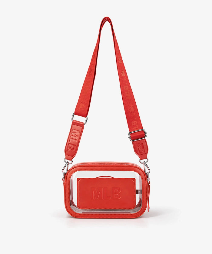 MLB Cincinnati Reds Clear Crossbody Bag