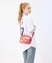 MLB Cincinnati Reds Clear Crossbody Bag