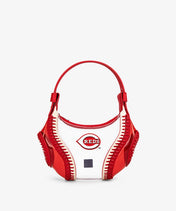 MLB Cincinnati Reds Clear Stitch Hobo - Curveball