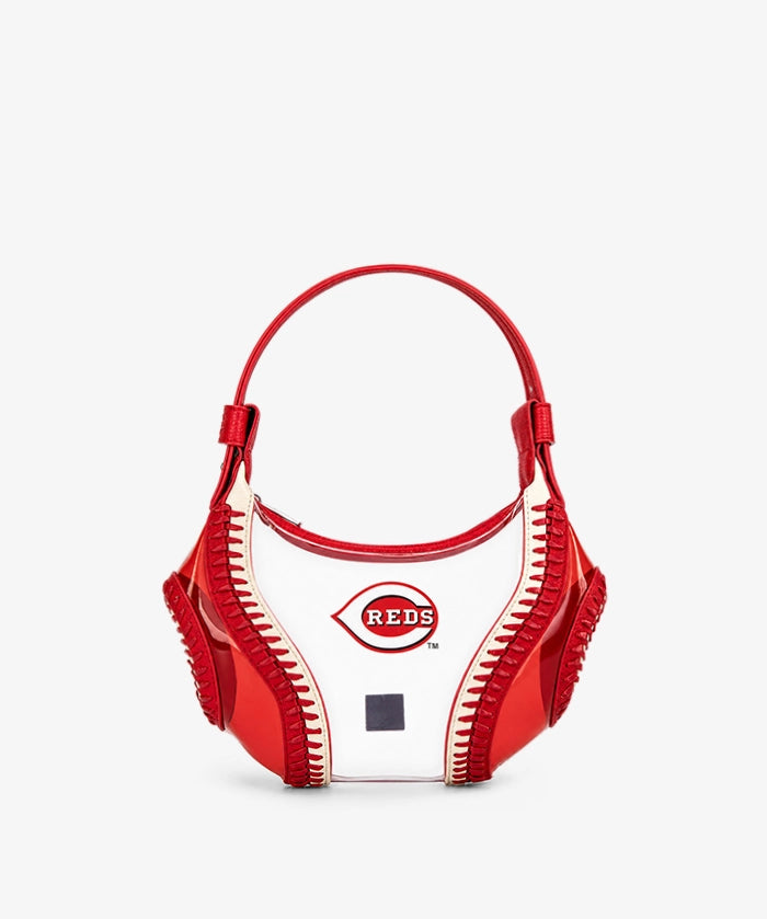 MLB Cincinnati Reds Clear Stitch Hobo - Curveball