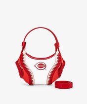 MLB Cincinnati Reds Clear Stitch Hobo - Curveball