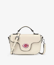 MLB Cincinnati Reds Flap Crossbody Bag with Top Handle