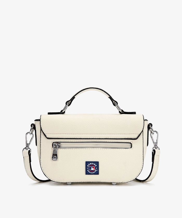 MLB Cincinnati Reds Flap Crossbody Bag with Top Handle