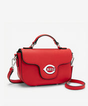 MLB Cincinnati Reds Flap Crossbody Bag with Top Handle