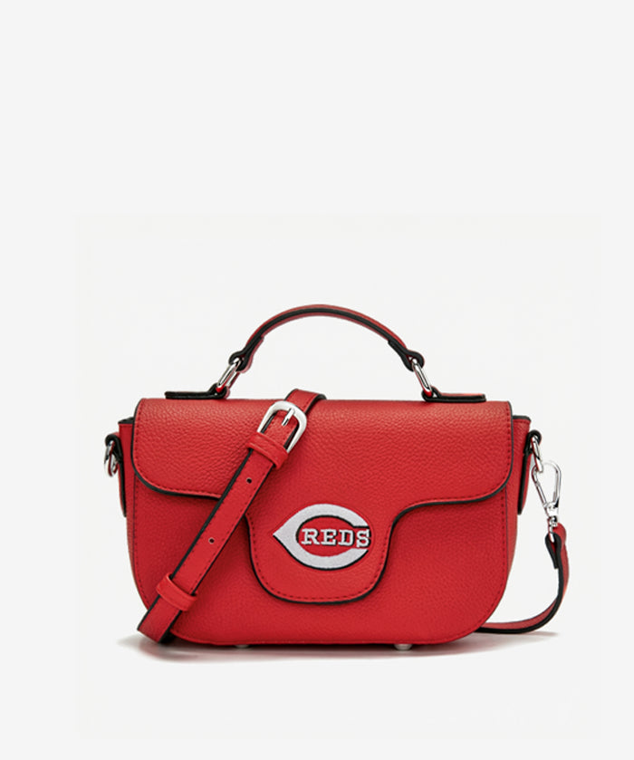MLBCincinnatiRedsFlapCrossbodyBagwithTopHandle_6.webp