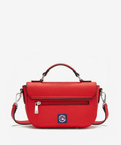 MLB Cincinnati Reds Flap Crossbody Bag with Top Handle