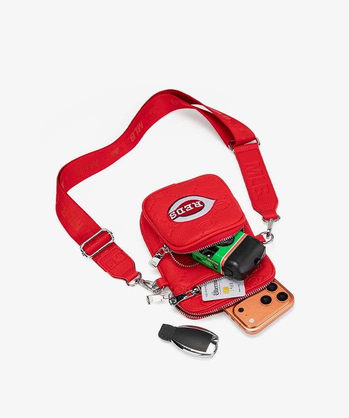 MLB Cincinnati Reds Mini Crossbody Purse